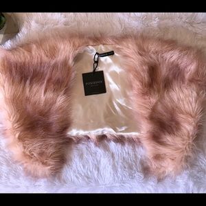 Foxiedox fur vest pink